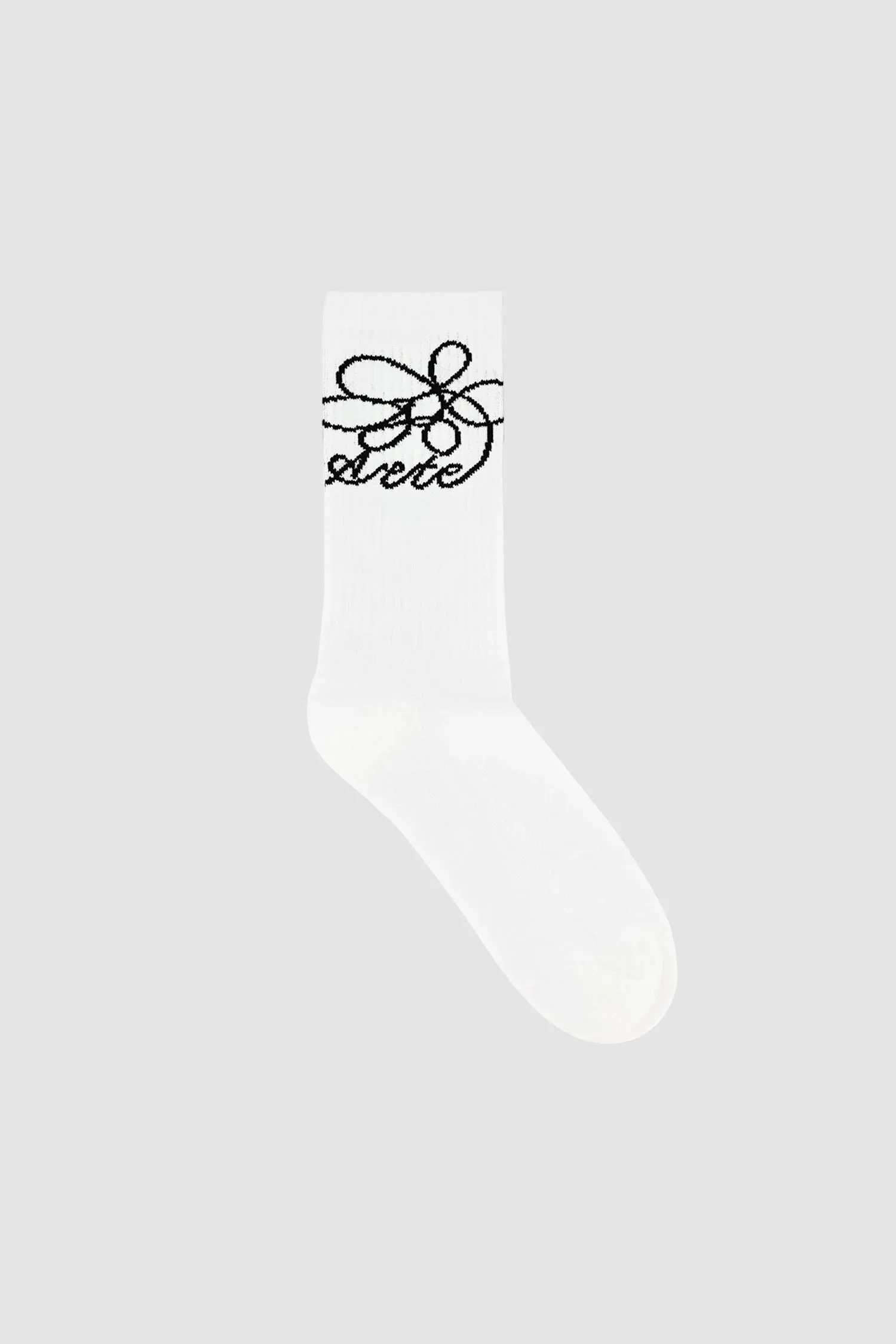 Arte Antwerp - Flower Logo Socks - White