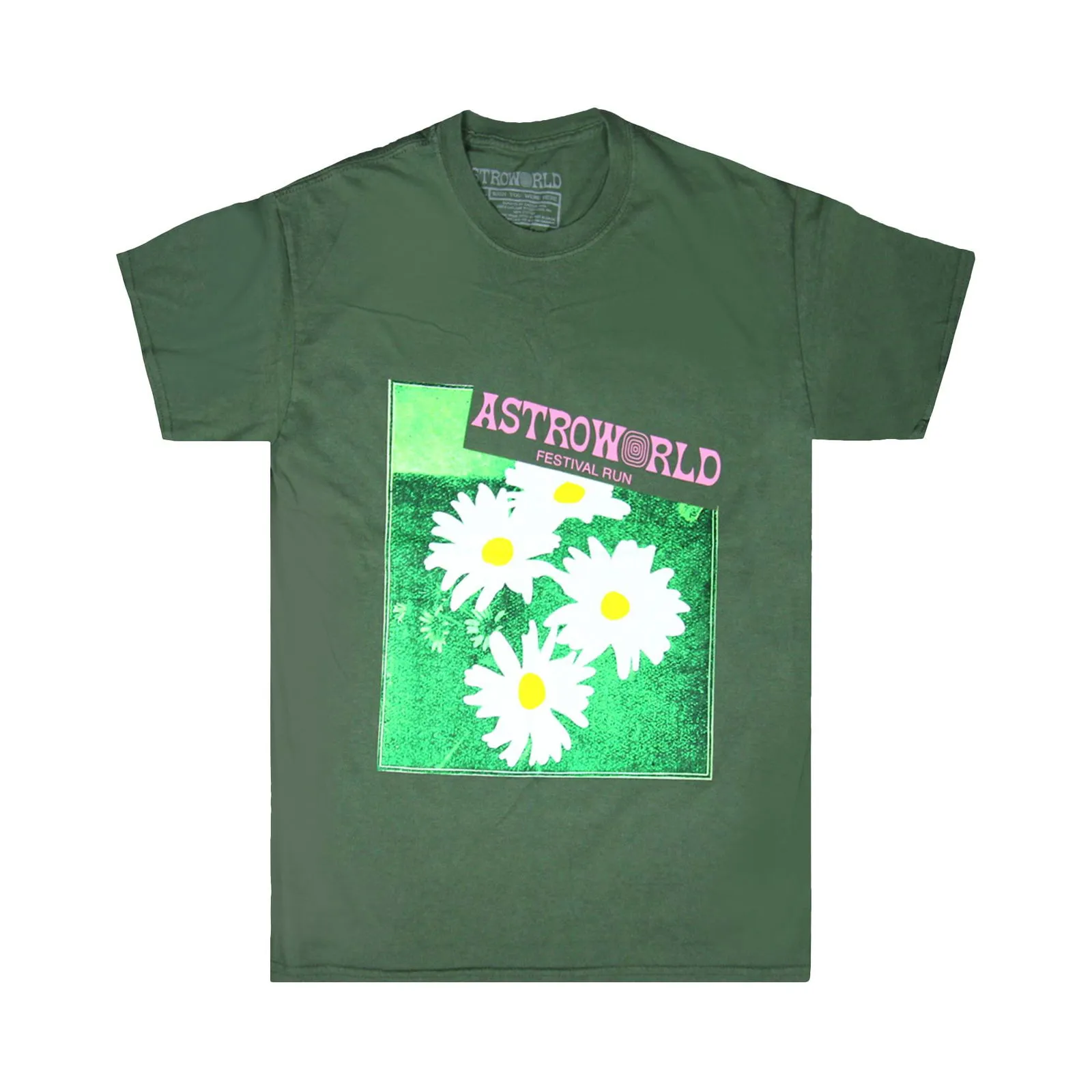 Astroworld Festival Run Flower T-Shirt