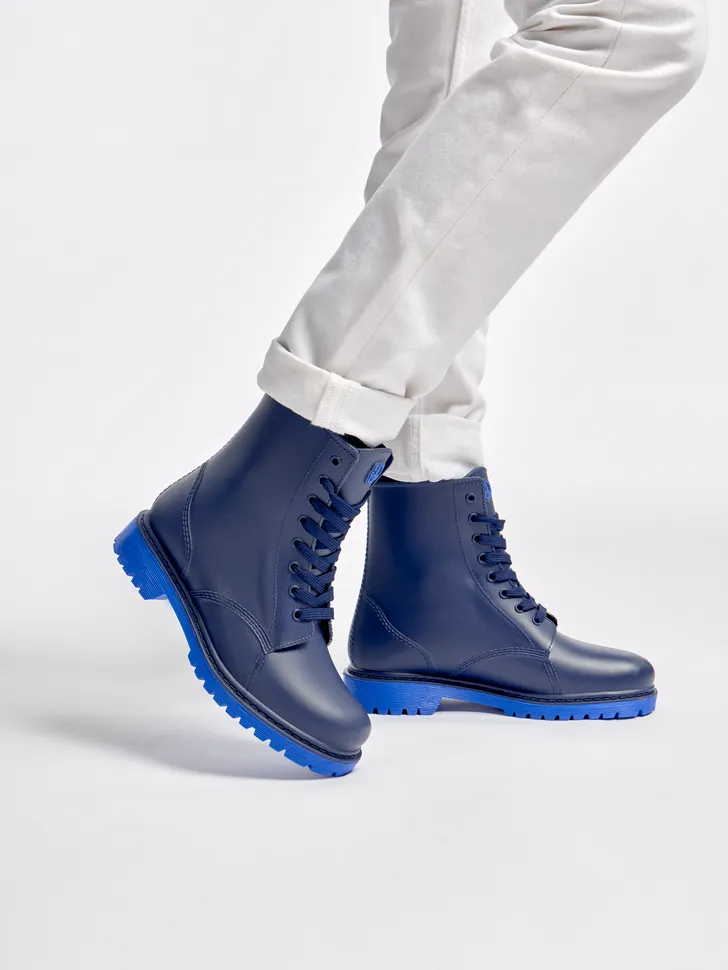 Bottes de pluie bleu royal pour femmes