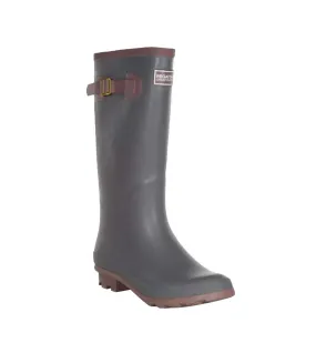 Bottes de pluie fairweather femme gris orage / lilas Regatta