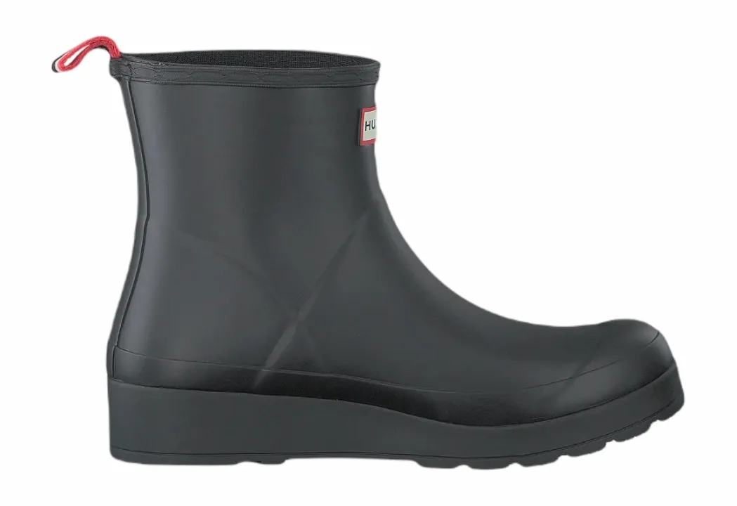 Bottes de Pluie Hunter Femme Play Short Boot Black