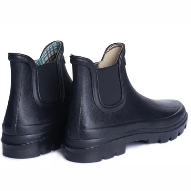 Bottes de Pluie Le Chameau Women Iris Chelsea Jersey Lined Noir
