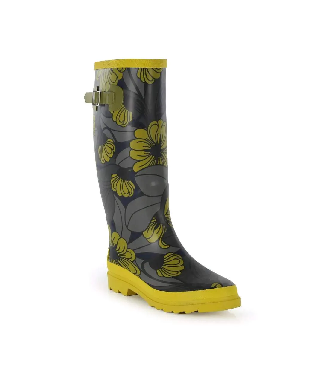 Bottes de pluie orla kiely femme jaune Regatta