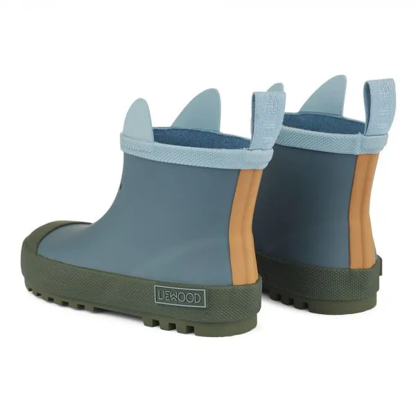 Bottes de pluie Tekla Panda Whale Blue taille 29
