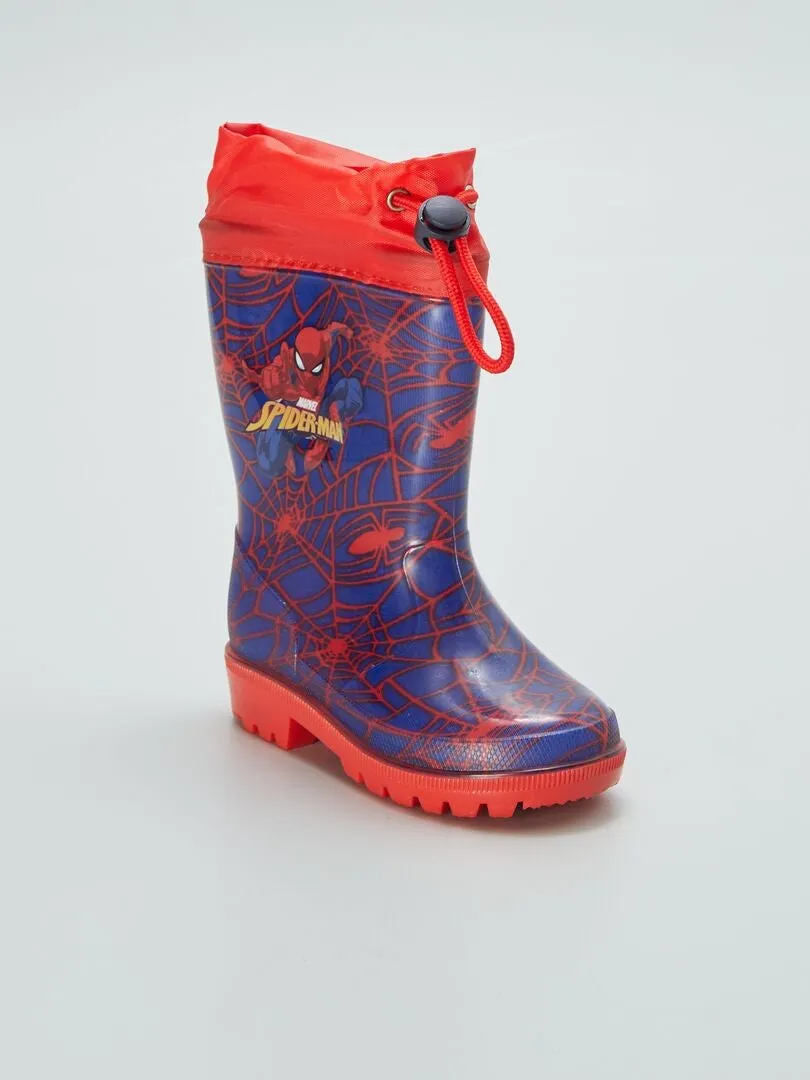 Bottes de pluie 'Spider-Man' 'Marvel' - noir