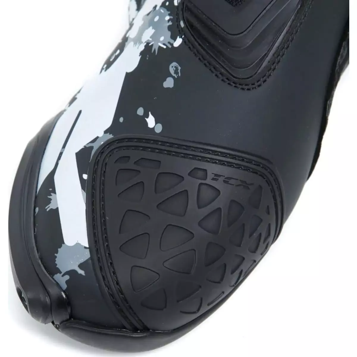 Bottes TCX RT-Race Noir Blanc Gris - Bottes racing