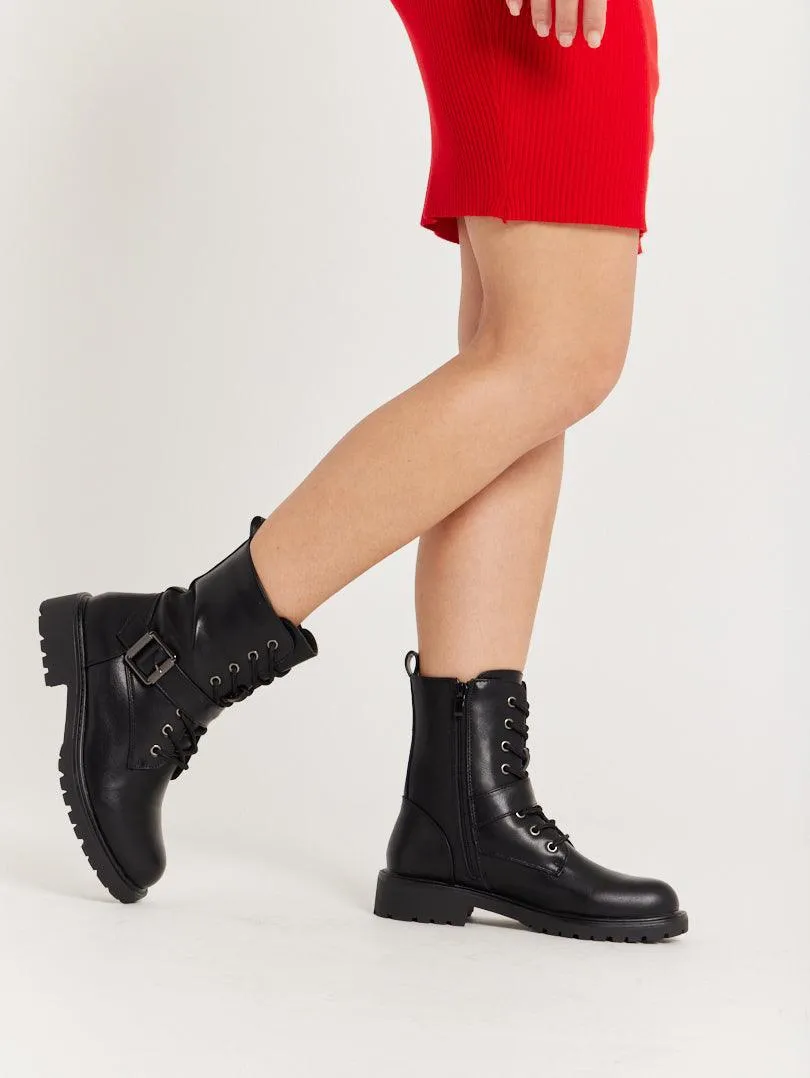 Bottines de pluie beige