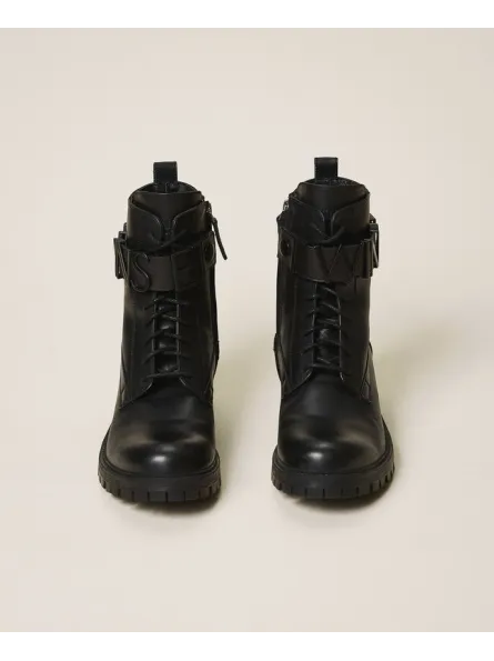 Bottines motardes Twinset