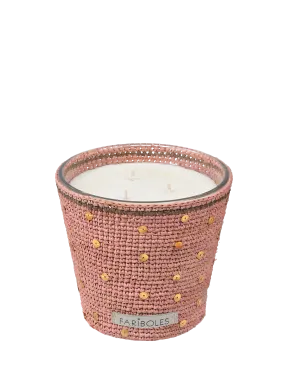 BOUGIE PAILLETTE ROSE - FARIBOLES pour LIFESTYLE | Printemps