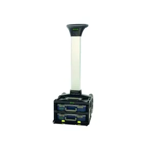 Caisson de transport avec 2 mallettes (CM80) + trolley (321140)