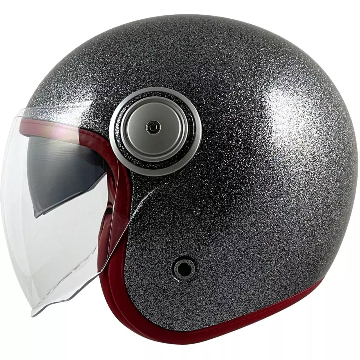 Casque Kokpit K-108B Paillette Noir 22.06 - Casque Jet