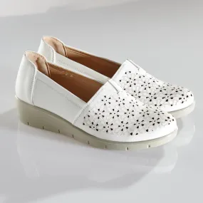 Chaussures, crème