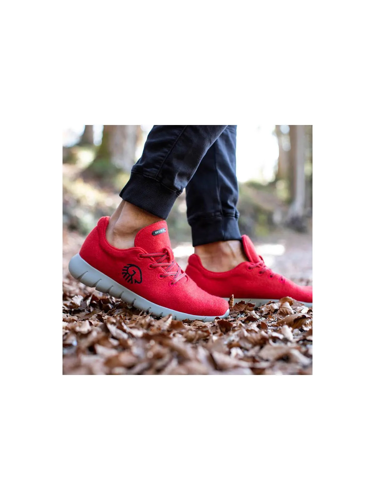 Chaussures en laine foulée