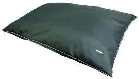 Coussin polyester waterproof bleu lilas/gris clair