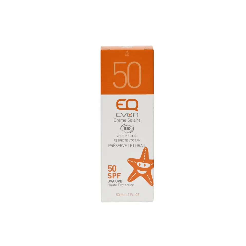 Crème solaire 100ml 50SPF EVOA