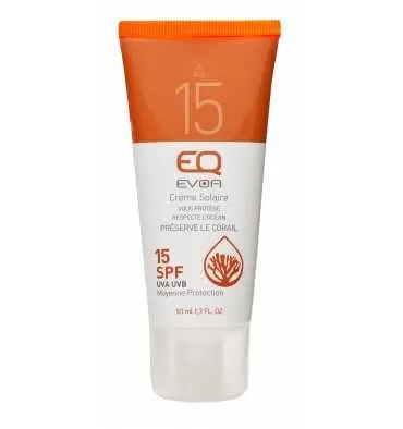 Crème solaire 50ml 15SPF EVOA