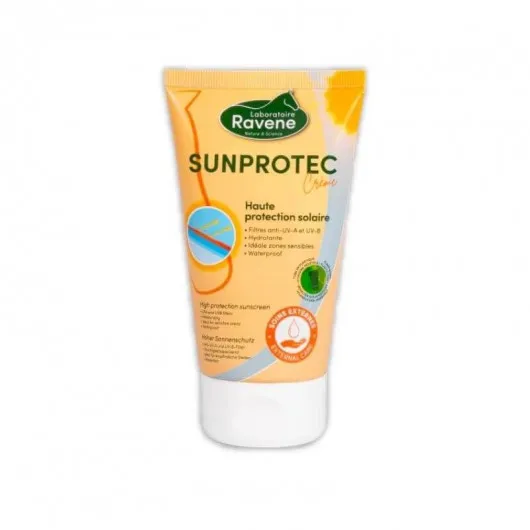 Crème solaire cheval Sun Protec 150 ml - Ravene - RAVENE - Soins peau cheval - Equestra