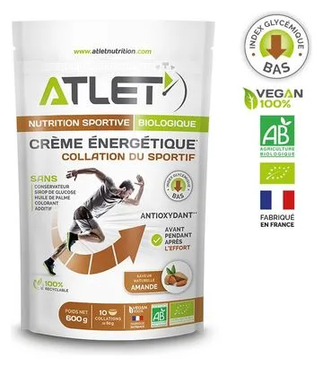 Crème énergétique biologique ATLET
