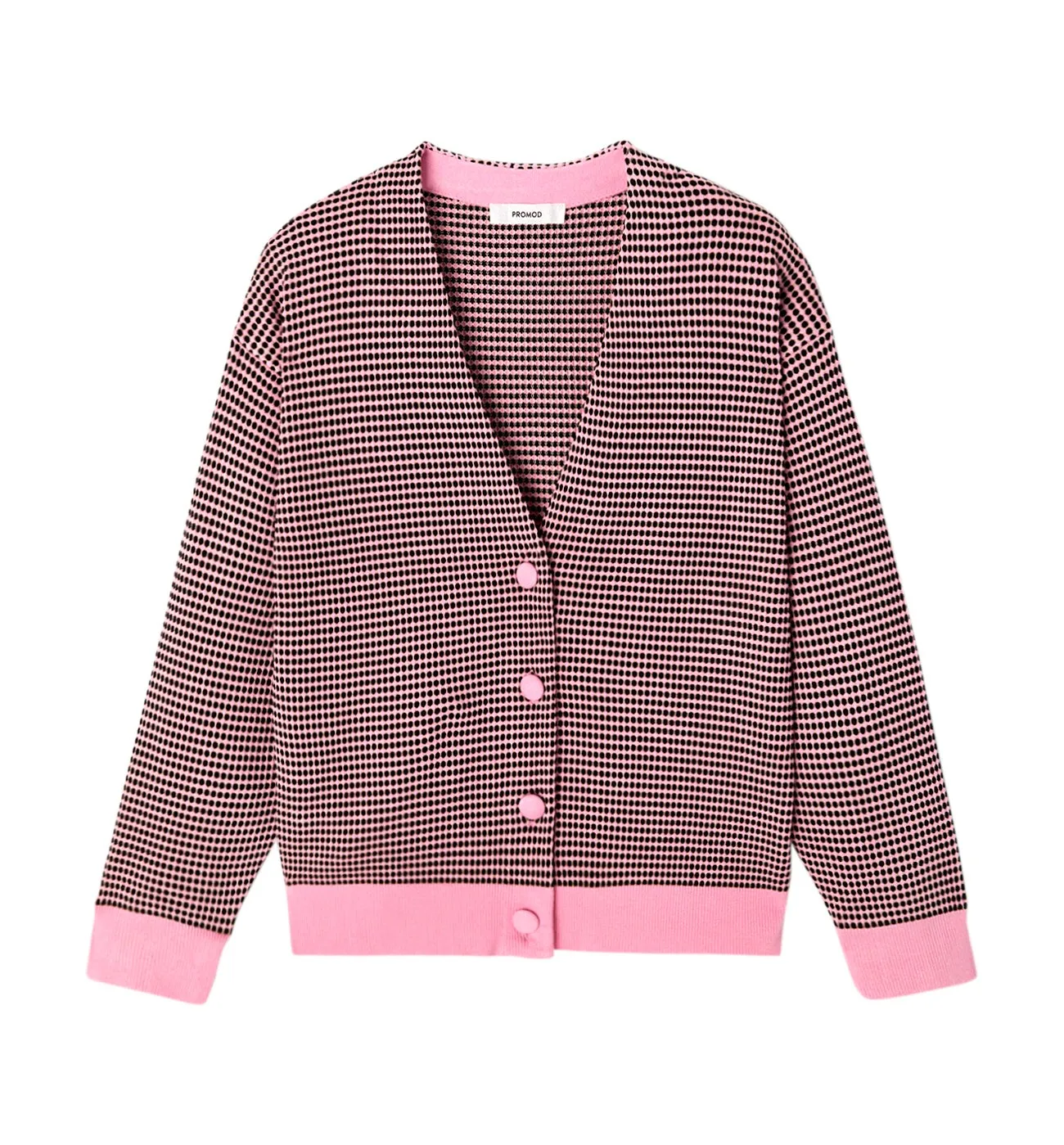Gilet effet jacquard Femme - Imprimé lilas
