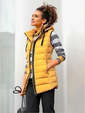 Gilet matelassé matelassage affinant