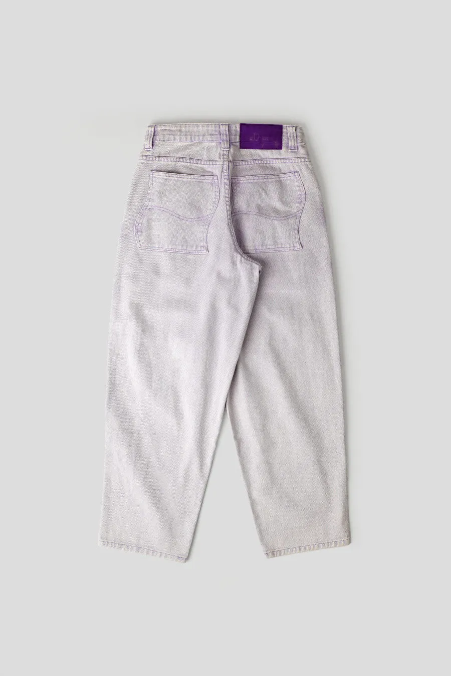 JEAN CLASSIC BAGGY DENIM LILAS