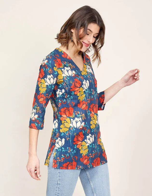 LAURIE Tunique femme coton