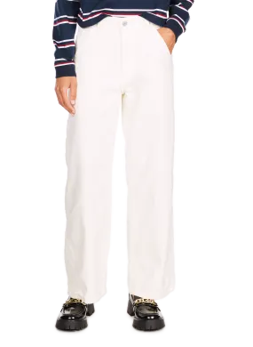 LEVI'S  Jean droit en coton  - Blanc