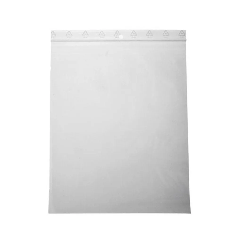 Lot de 1000 sachets zip étanches transparents 15x10cm