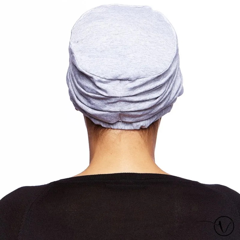 Oncovia - Casquette chimio Dorothée Gris 