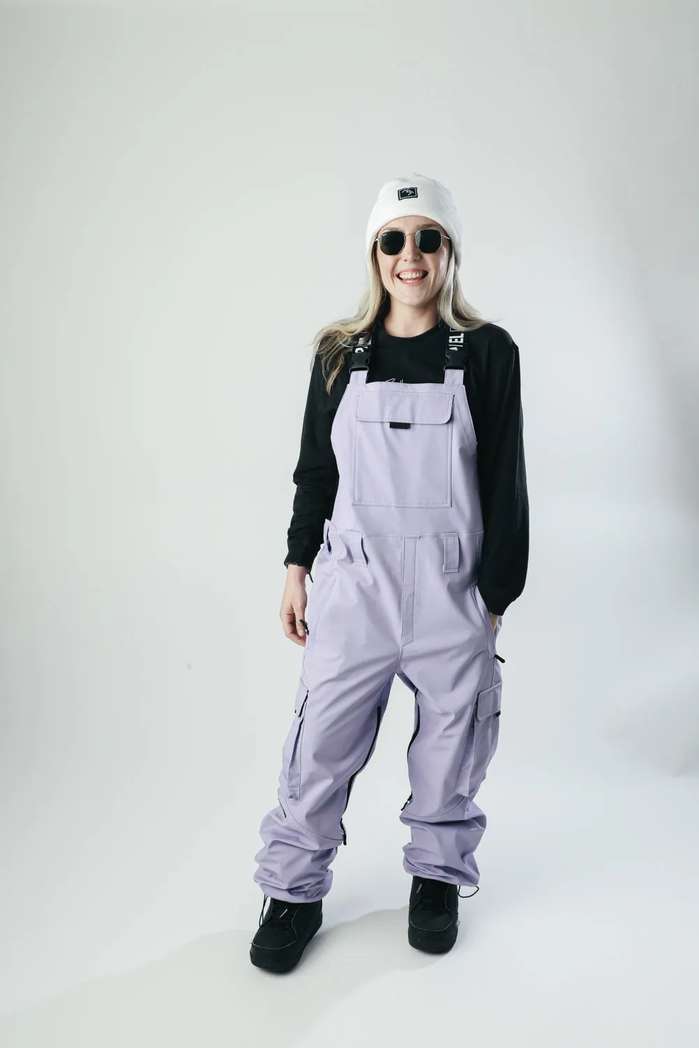 Pantalon à bretelles Access Lilas