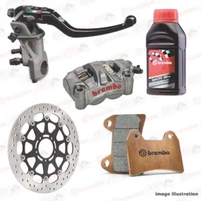 PLAQUETTE SINT 1200 VFR FW HONDA 10- ARR