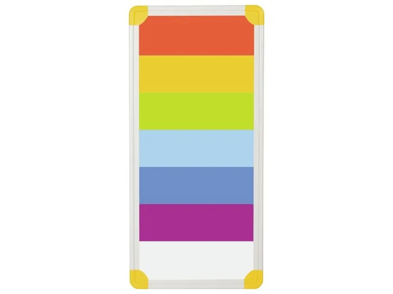 PLASTICLOISON OPAQUE Décor arc-en-ciel