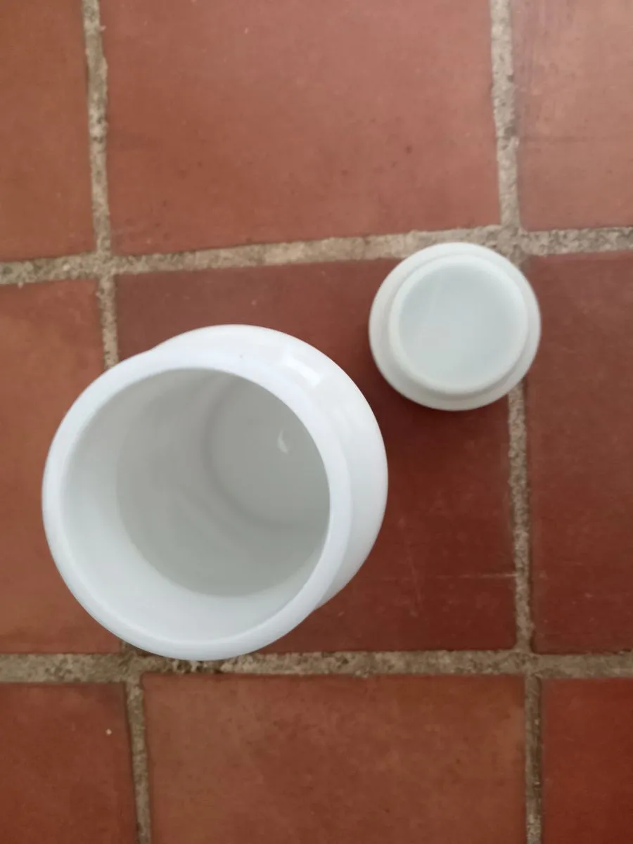 Pot d'apothicaire en Opaline. 