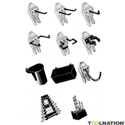 Raaco 110549 Clip Mix 84 Clips