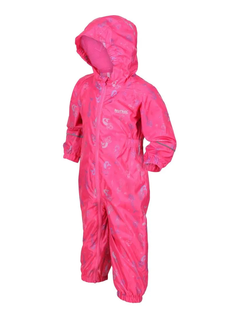 Regatta - Combinaison de pluie POBBLE - Rose clair