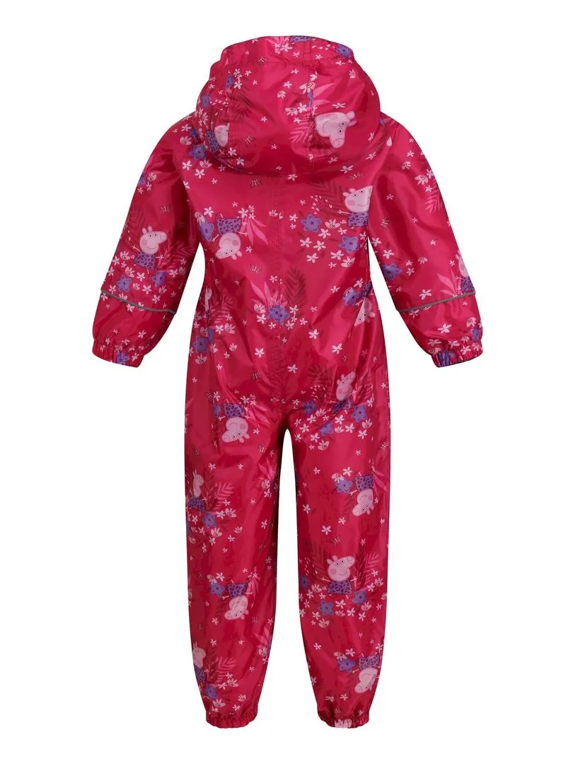 Regatta - Combinaison de pluie POBBLE - Rose foncé