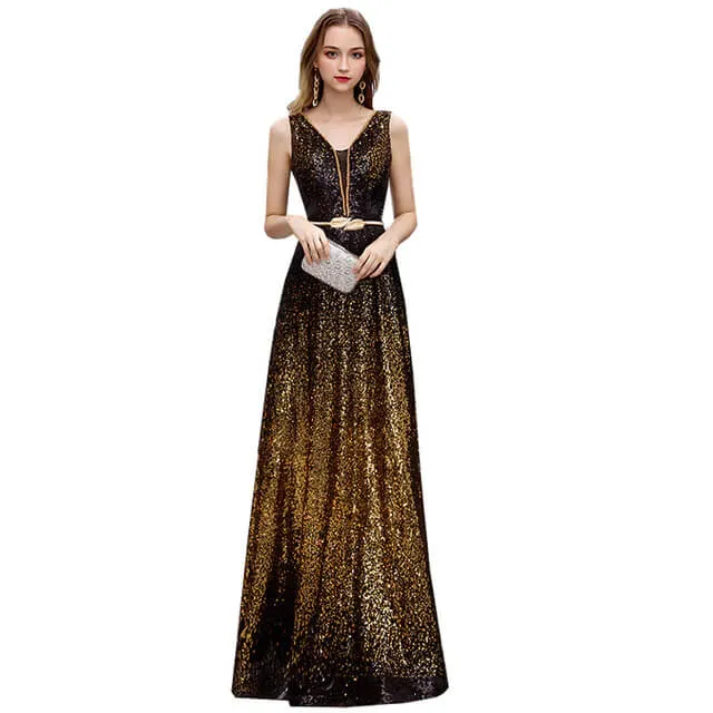 Robe de Bal Princesse Paillette