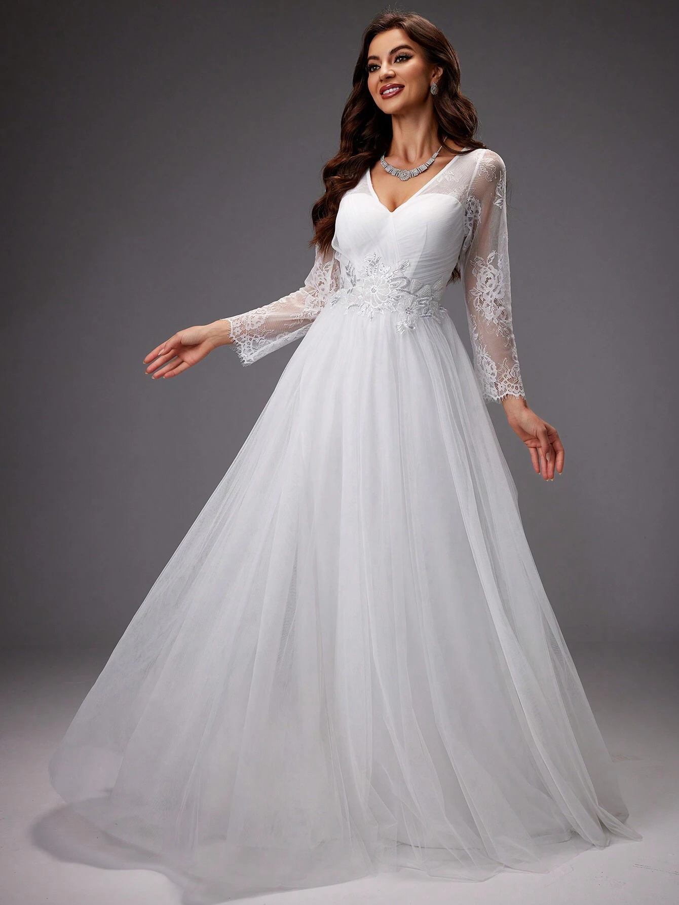 Robe De Mariée Strass Et Paillette Princesse