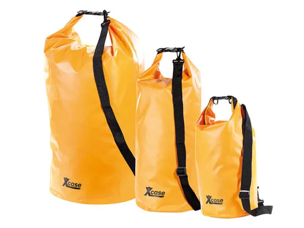 Sac étanche et résistant (x3) pour plage et randonnée - Orange  | Protections étanches 