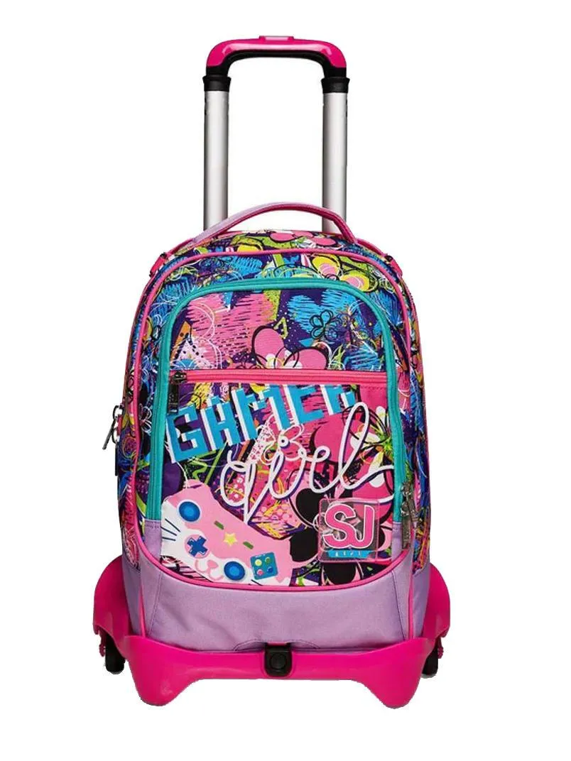 Sjgang Gleamled Girl Jack Sac À Dos Trolley 3 En 1, Amovible Fleur De Cactus - Achetez À Prix Outlet!