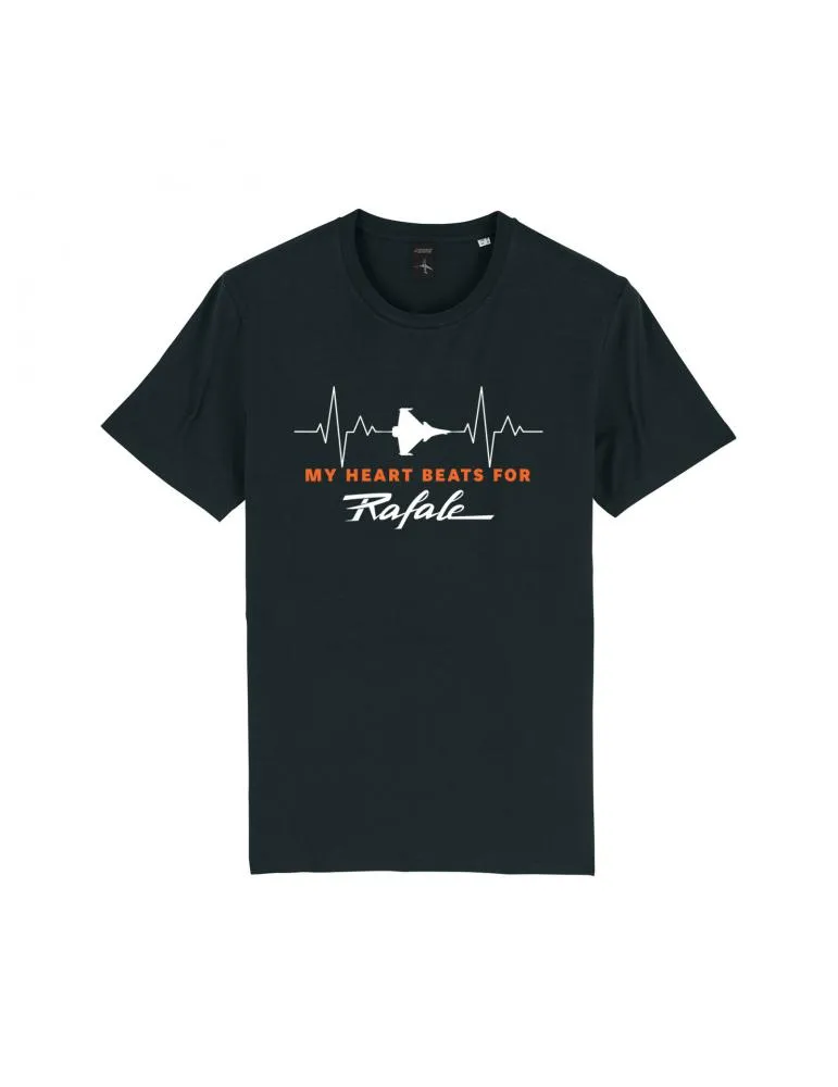 T-SHIRT HEART BEATS RAFALE HOMME