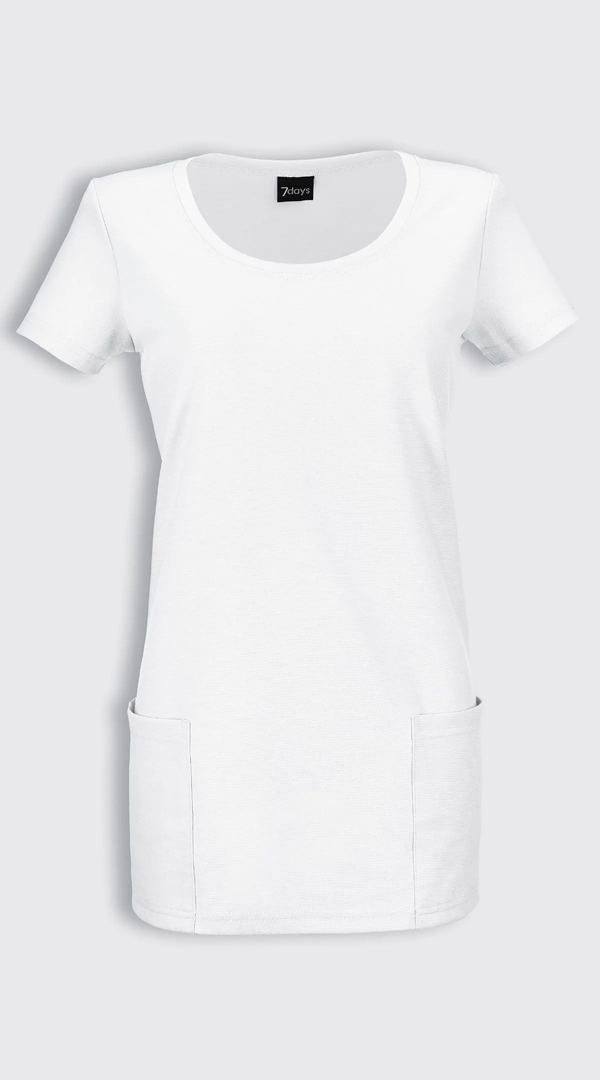 T-shirt long en jersey opaque