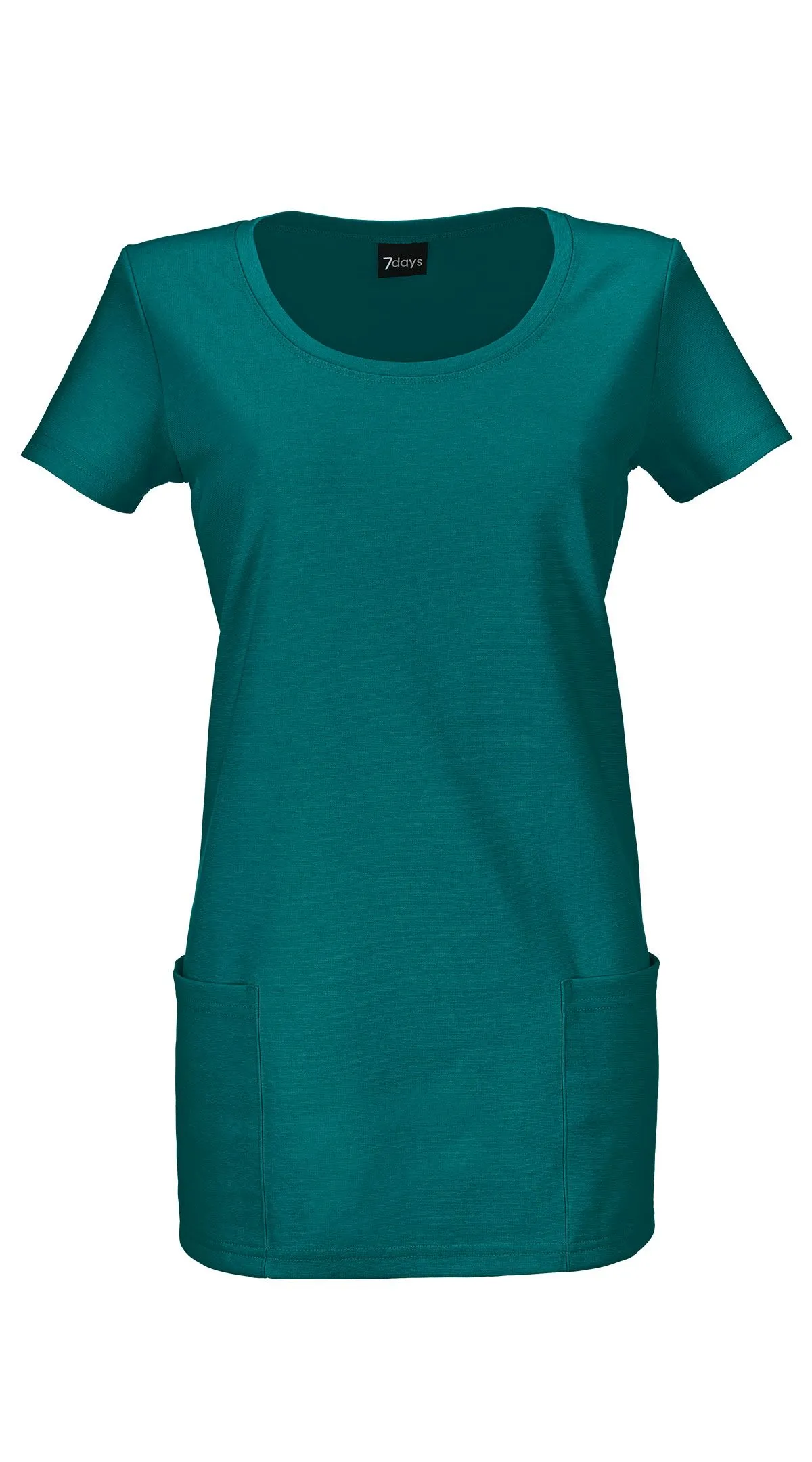 T-shirt long en jersey opaque