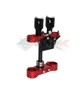 Tés de fourche 48/48 YCF ROUGE