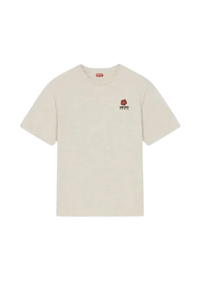 Tee-Shirt Boke Flower Crest Gris Clair