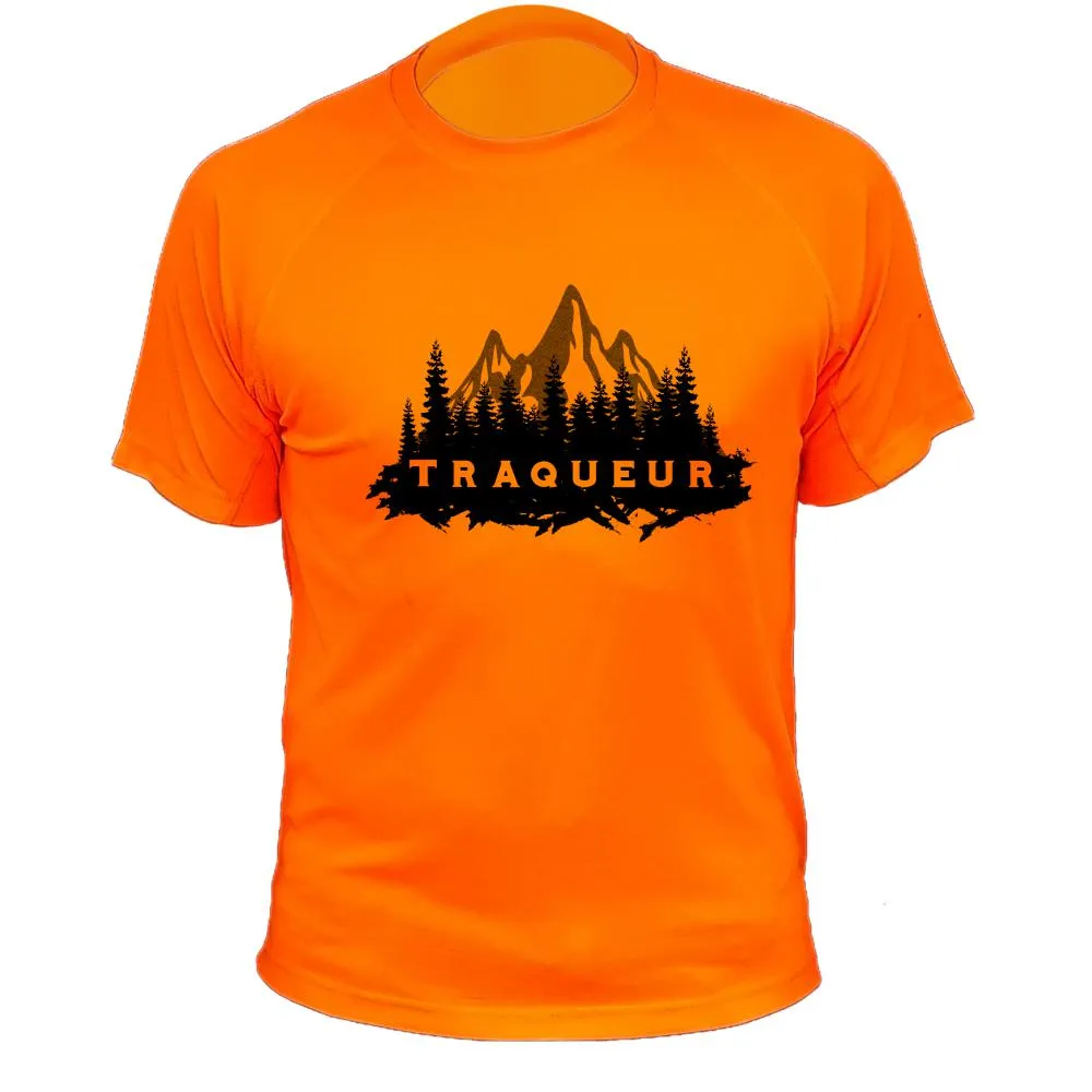Tee-shirt de chasse – Traqueur Montagne Forêt