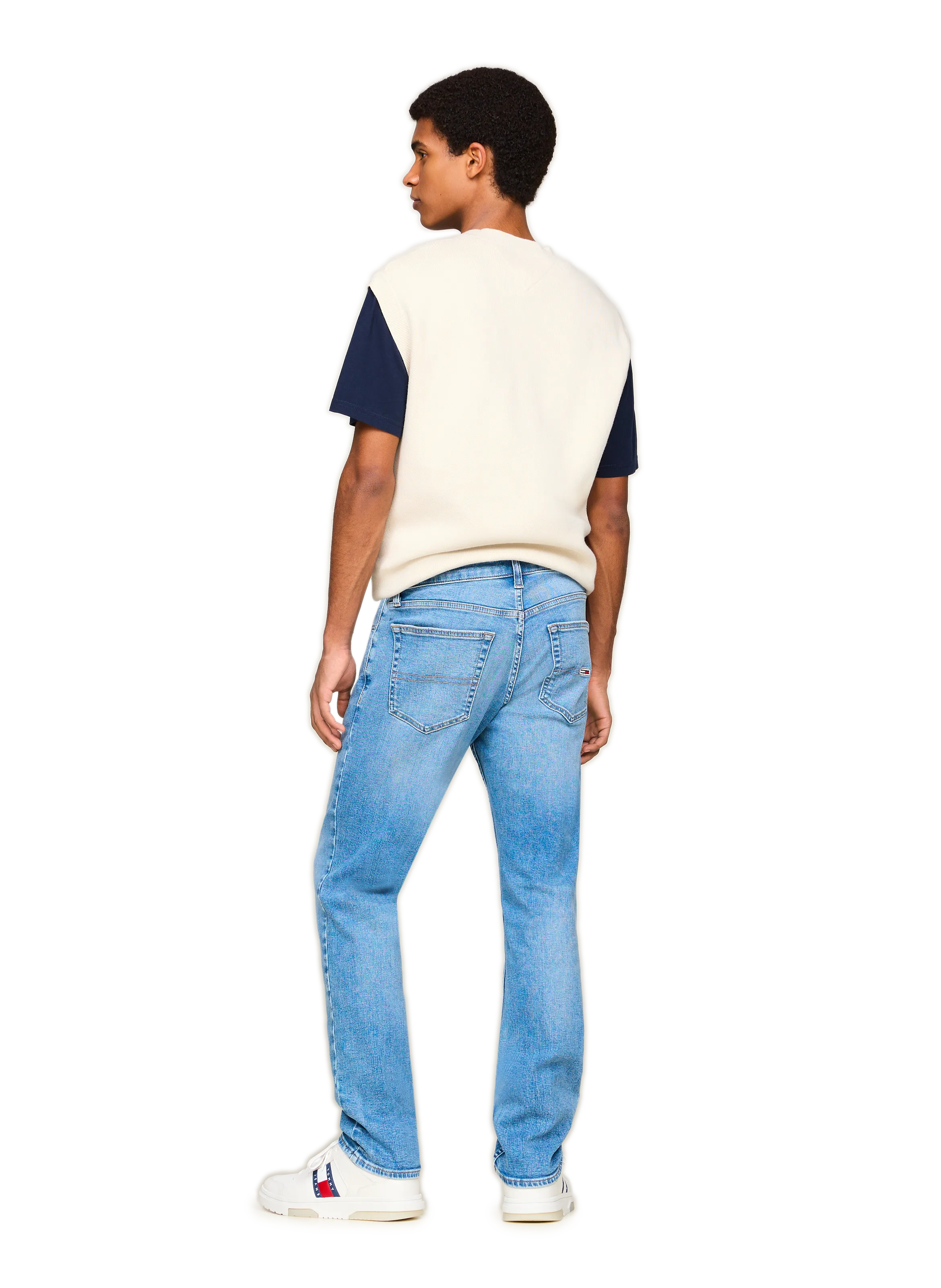 TOMMY HILFIGER  Jean droit  - Bleu