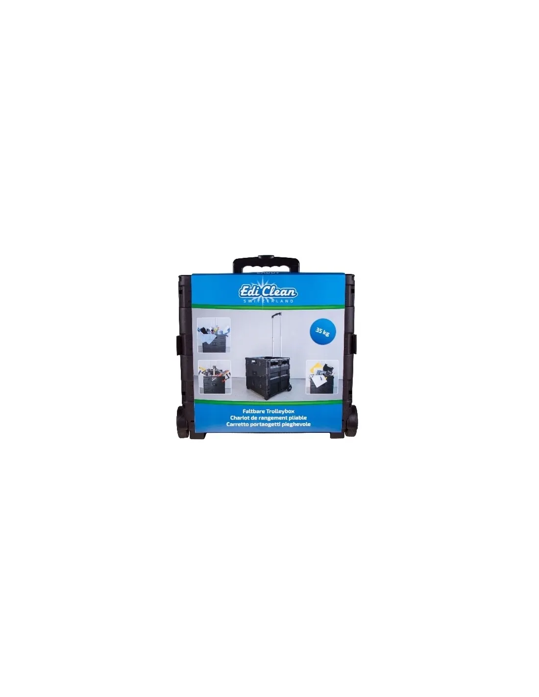 TROLLEY BOX PLIABLE SUR ROULETTES  - Nos Produits
