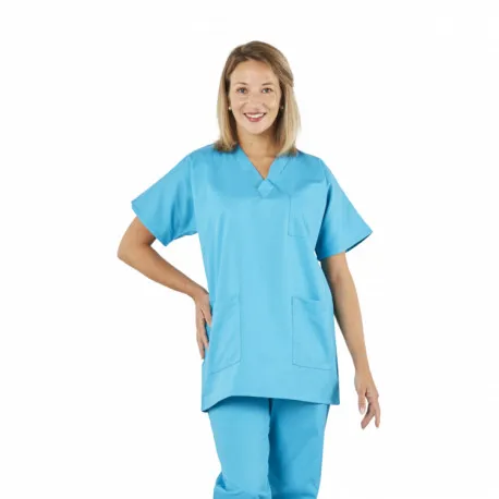 Tunique médicale turquoise