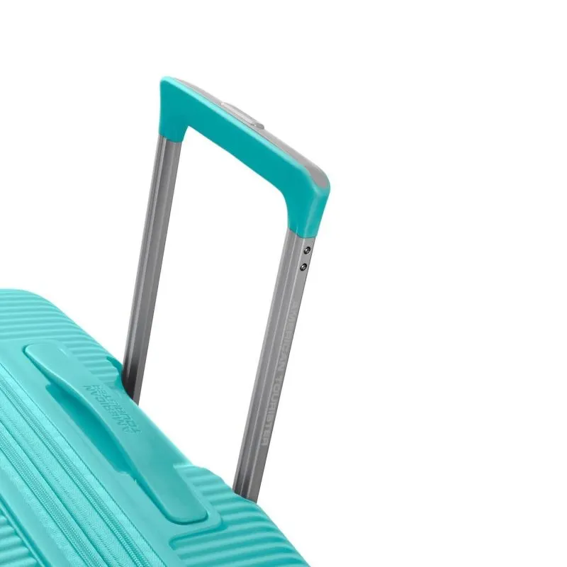 Valise rigide American Tourister Soundbox 67 cm Pool blue - Bleu